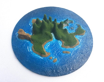 Neverland model 3d print Diorama from Peter Pan