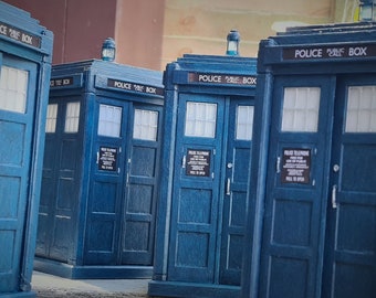 13th & 14th Police box Inspired Exterior 5inch range scale (1/13)