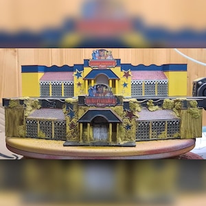 2nd 90s Pizza Restaurant Scale Model Diorama