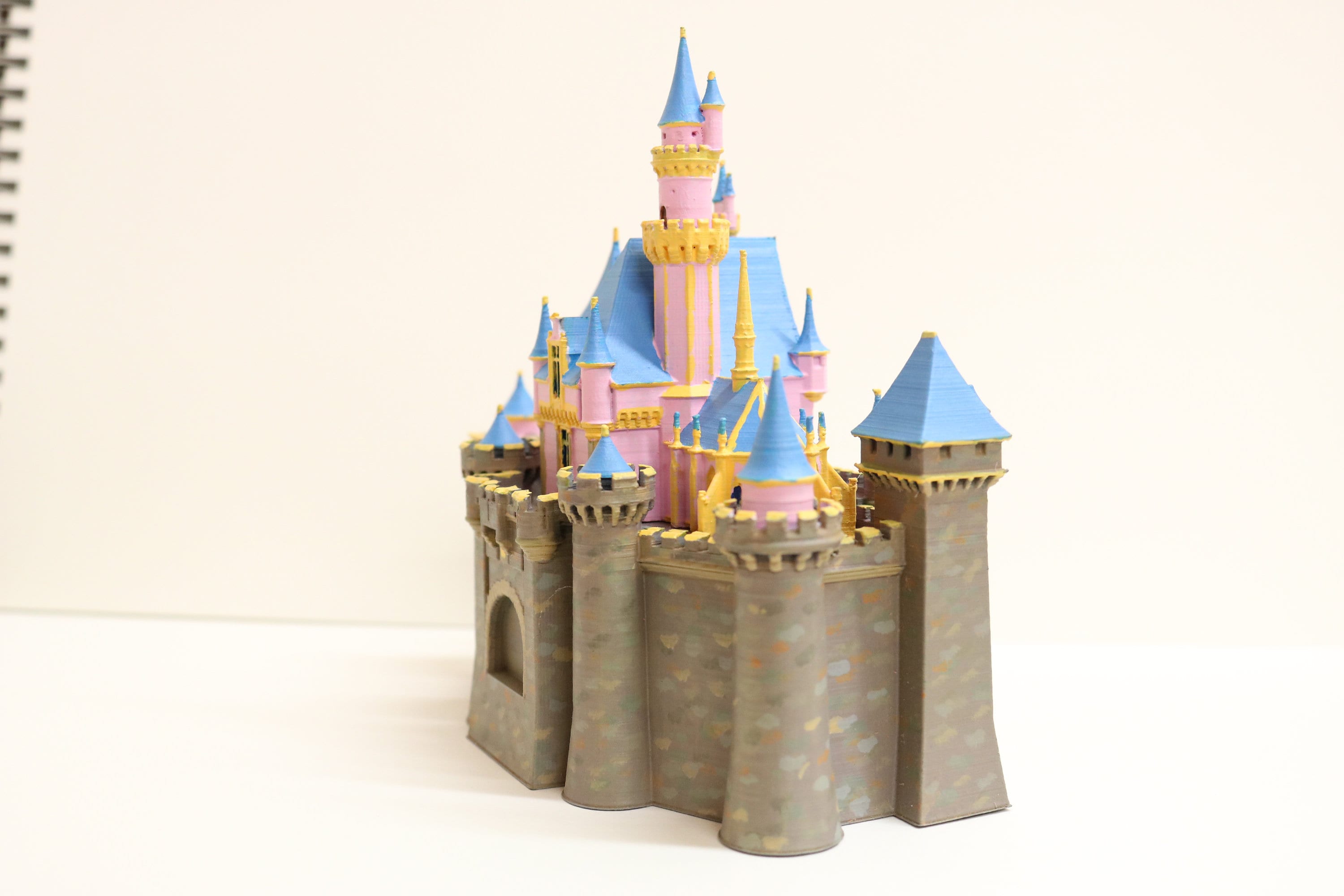 ディズニー 眠れる森の美女城 プラモデルキット Disney Sleeping