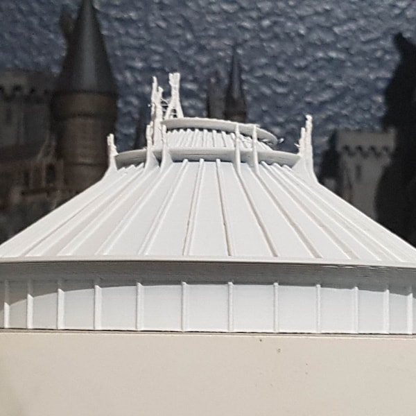 Space Mountain Disney Inspired Space Dome Scale Replica