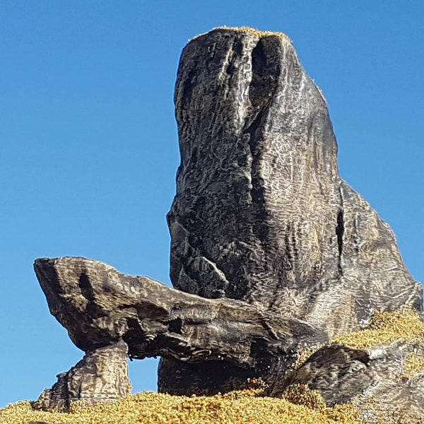 Lion Inspired Rock Scale Model Replica