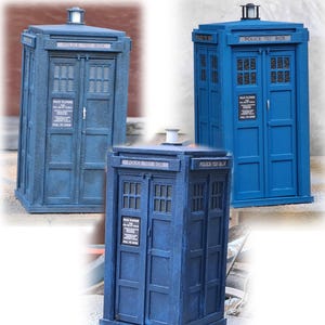 13th & 14th Police Box Inspired Exterior 5inch Range Scale