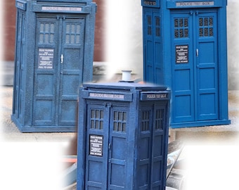 2nd, 3rd & 4th Police box Inspired Exterior 5inch range scale (1/13)