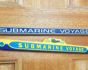 Submarine Voyage Sign Scale Model Replica