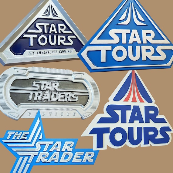ディズニー風スターツアーズライドサインスケールレプリカ - Etsy 日本