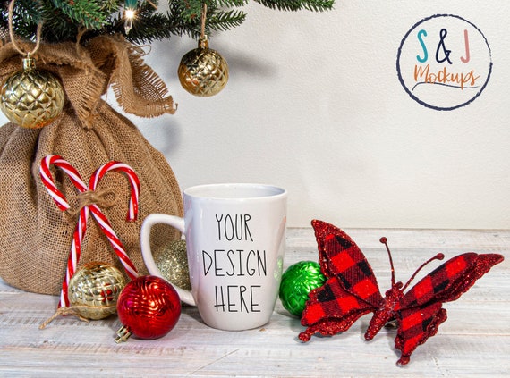 Christmas Mug Mockup Coffee Mug Mockup Mockup Photo Svg Etsy