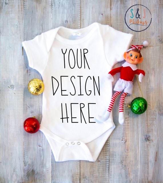 Download Christmas 1sy Mockup Baby Body Suit Mockup Kids Clothing Etsy