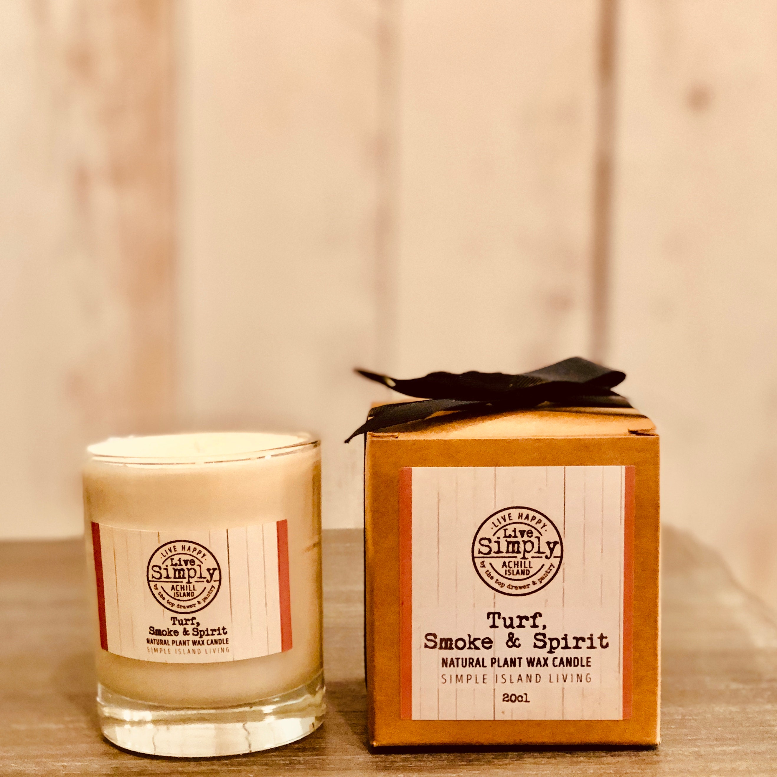 Fireside scented candle Irish turf candle Peat Fragrance Etsy.de