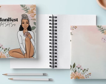 Manifest Planner Cover |Printable Planner Cover | Notebook Covers| Journal Cover| Dashboard | PNG File|