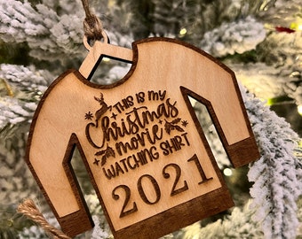 Christmas Sweater Ornament  - Personalize Me!