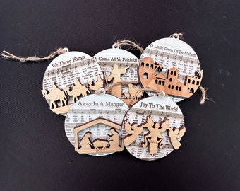 Hymnal Ornament - 5 Pack!