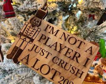 Not a Player Ornament - Personalize Me!