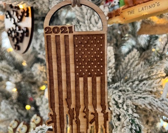 Armory Flag Ornament  - Personalize Me!