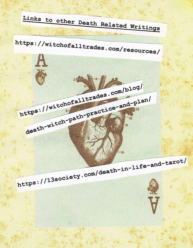At Death's Door Zine: Issue #1 - Funerary Tools image 3