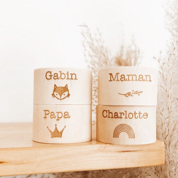 Personalized napkin rings