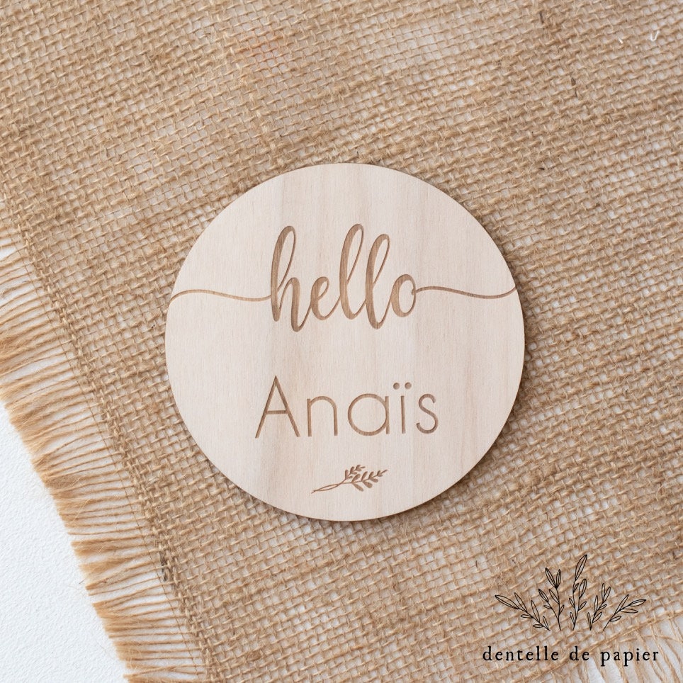 Carte Hello - Décoration Enfant