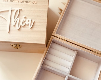Boite à bijoux personnalisée