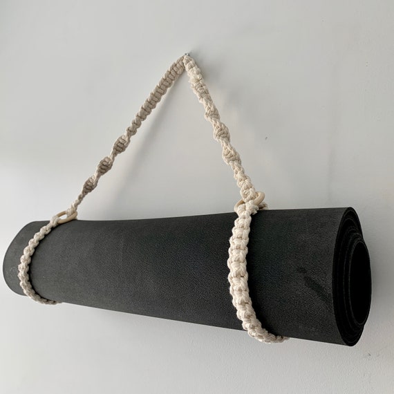 macrame yoga strap