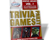 Marvel Movies Vol. 1 Trivia Party Game Iron Man the - Etsy