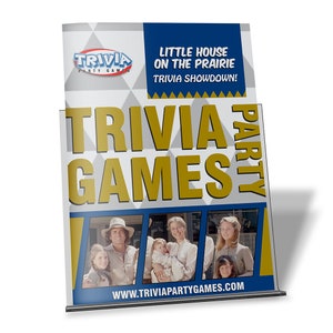 Little House on the Prairie Trivia Party Game