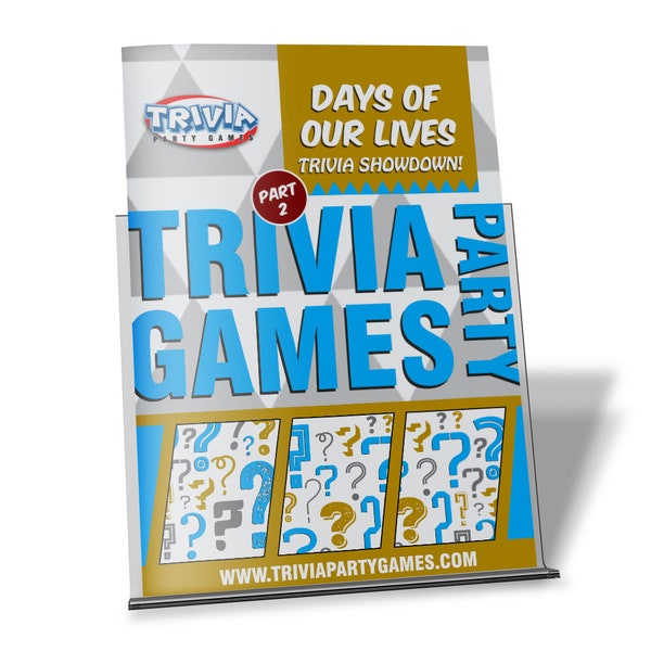 Days Of Our Lives Trivia Party Game | Part 2