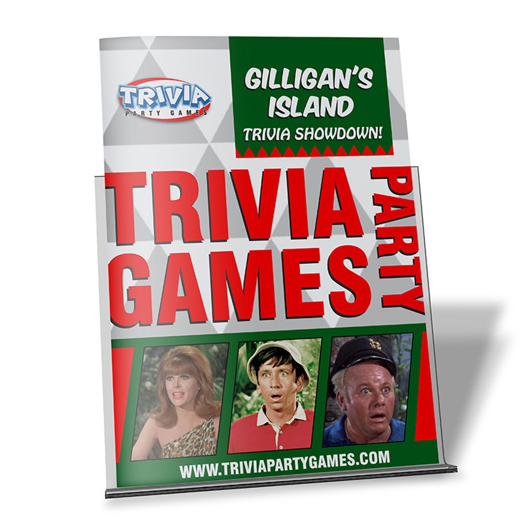 Gilligan's Island Trivia Party Game - Etsy