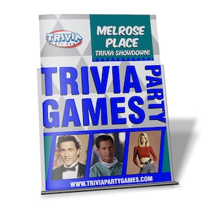 Melrose Place Trivia Party Game