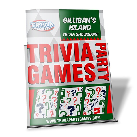 Gilligan's Island Trivia Party Game | Etsy