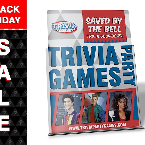 Saved by the Bell Trivia Party Game