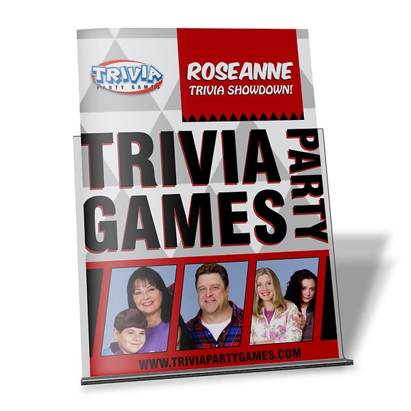 Roseanne Trivia Party Game