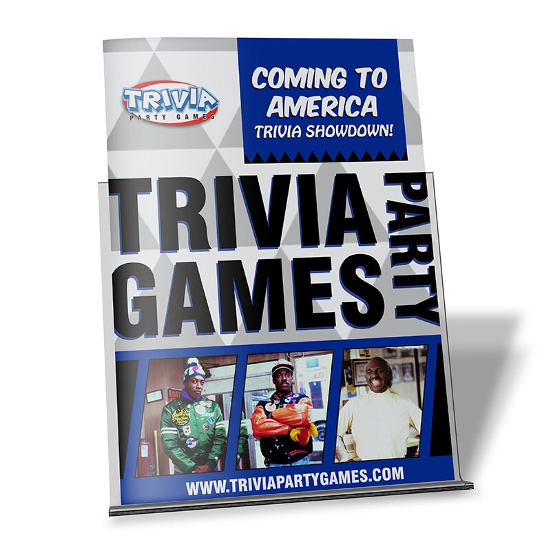 Coming To America Trivia Party Game