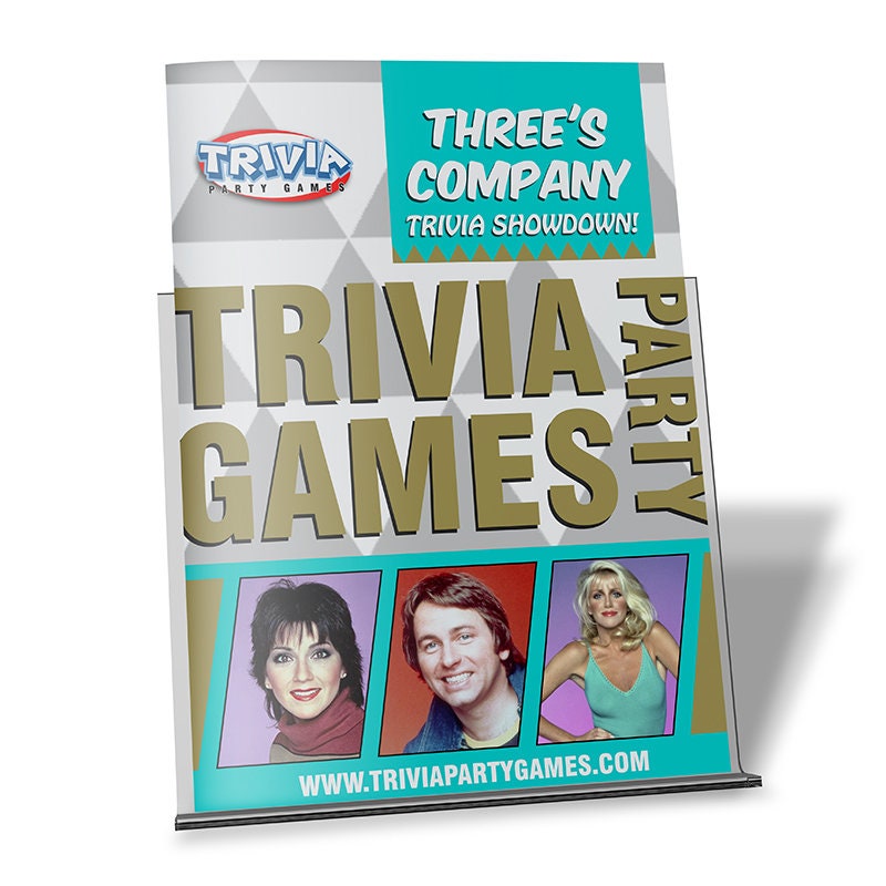 Three's Company Trivia Party Game Etsy