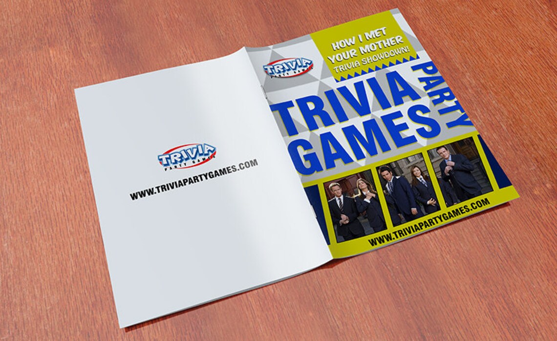 How I Met Your Mother Trivia Party Game Etsy