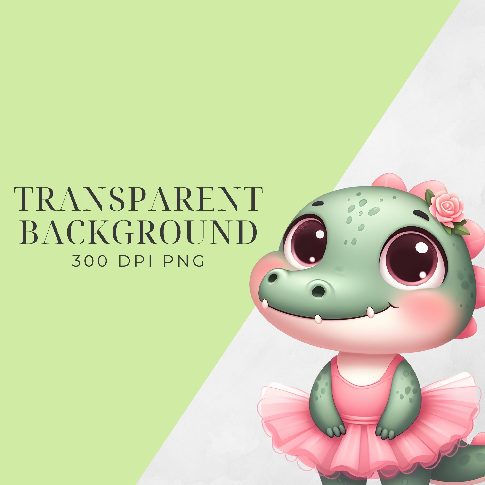 Safari Ballerina Clipart, Kawaii Animal Png, Sublimation Design, Party ...
