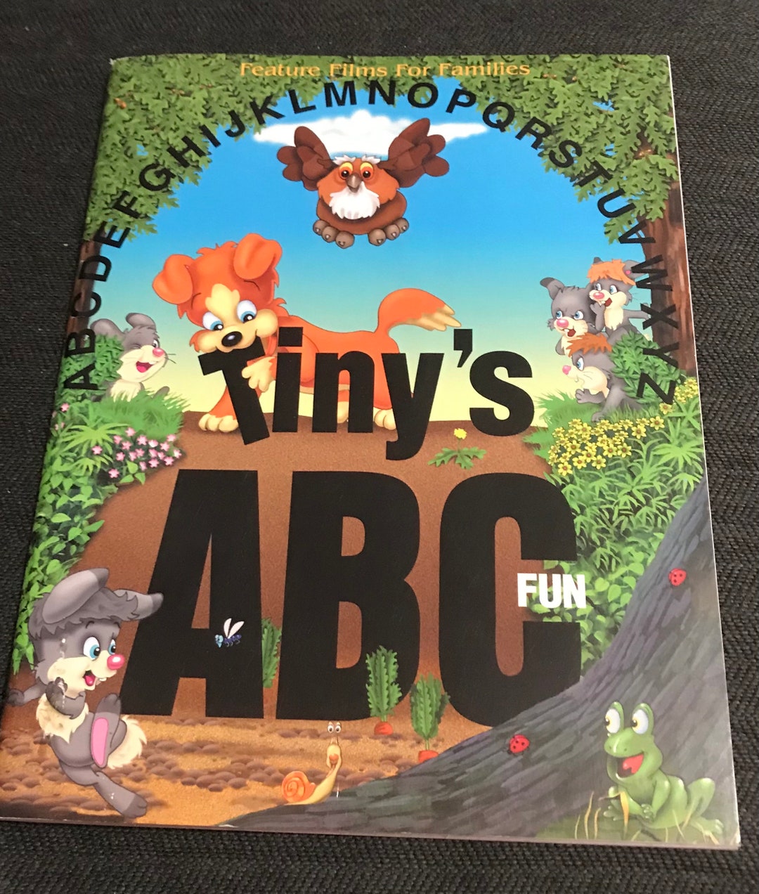 Tiny’s A B C Fun Activity and Coloring Book - Etsy