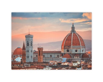 Florence Skyline Canvas Art, Florence Duomo, Florence Duomo Panorama, Firenze Canvas, Firenze, Firenze Duomo, Firenze Skyline, Florence Art