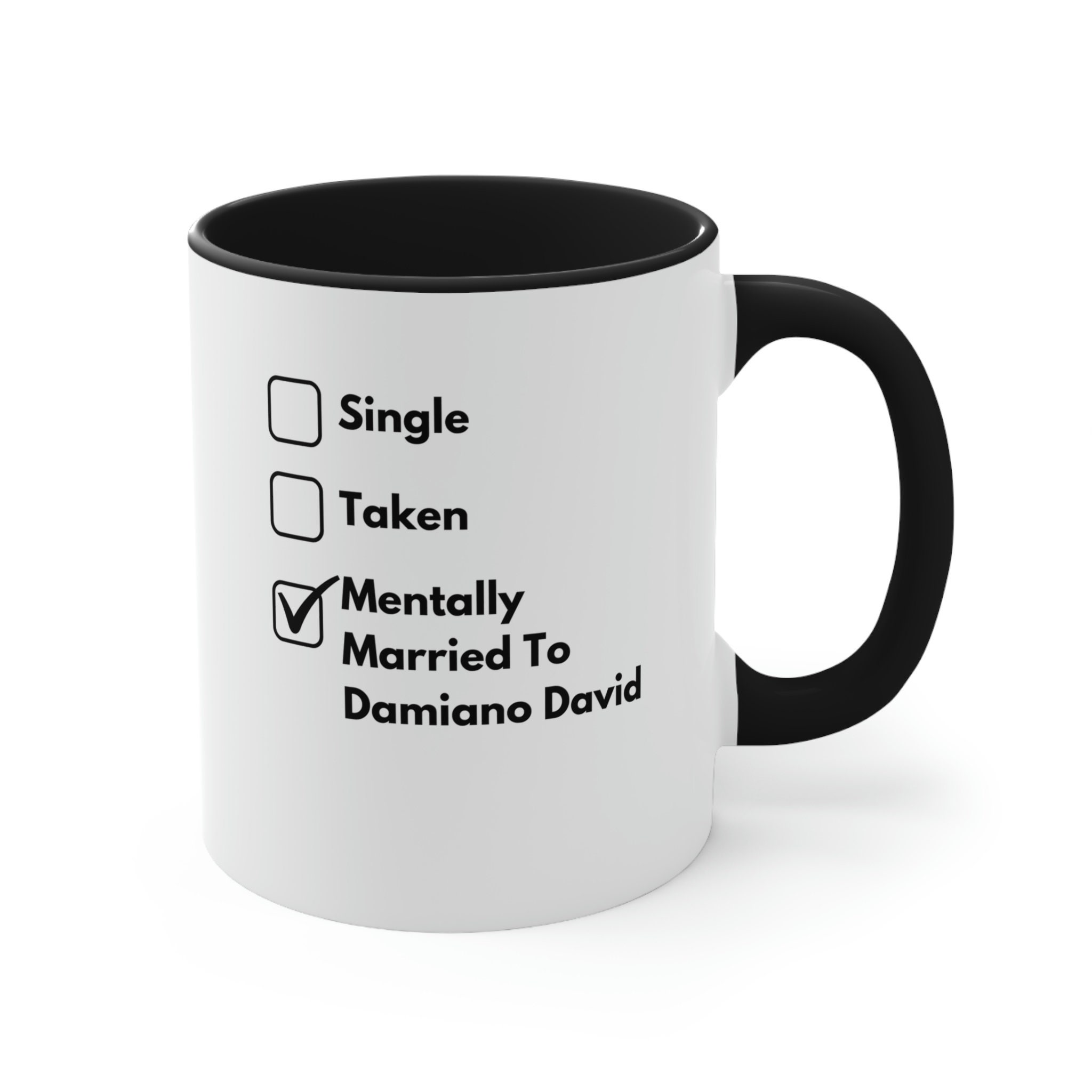 Damiano David Mug, Damiano David, Mentally Married to Damiano David