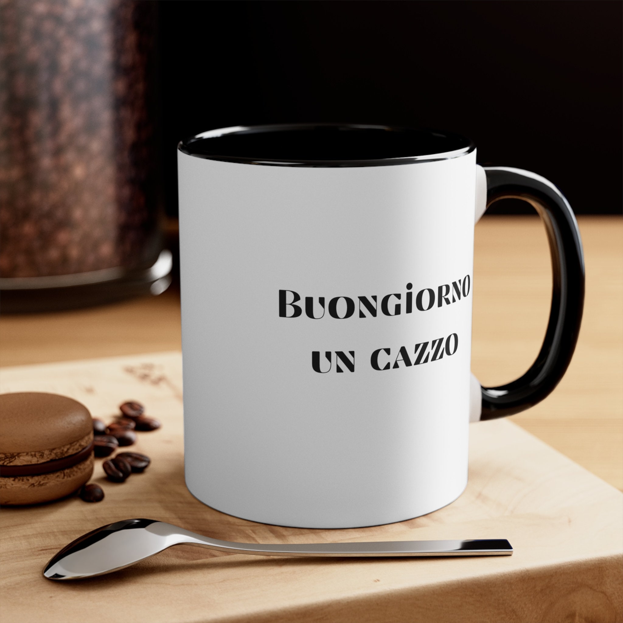 Buongiorno Un Cazzo Becher, Guten My Ass Becher, sarkastischer