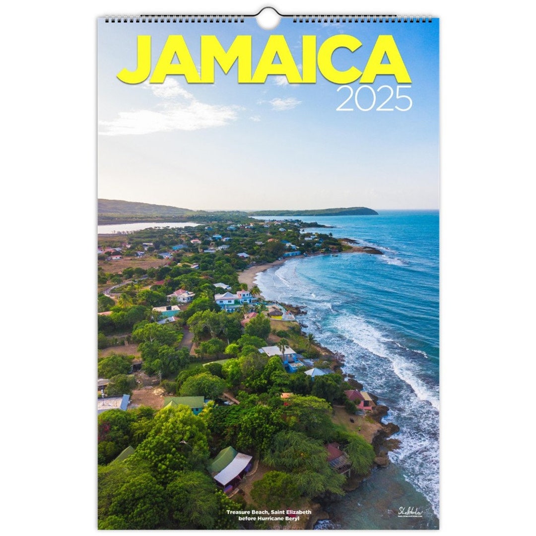Jamaica Calendar 2025 Stunning Landscape Photos canadian Holidays Etsy