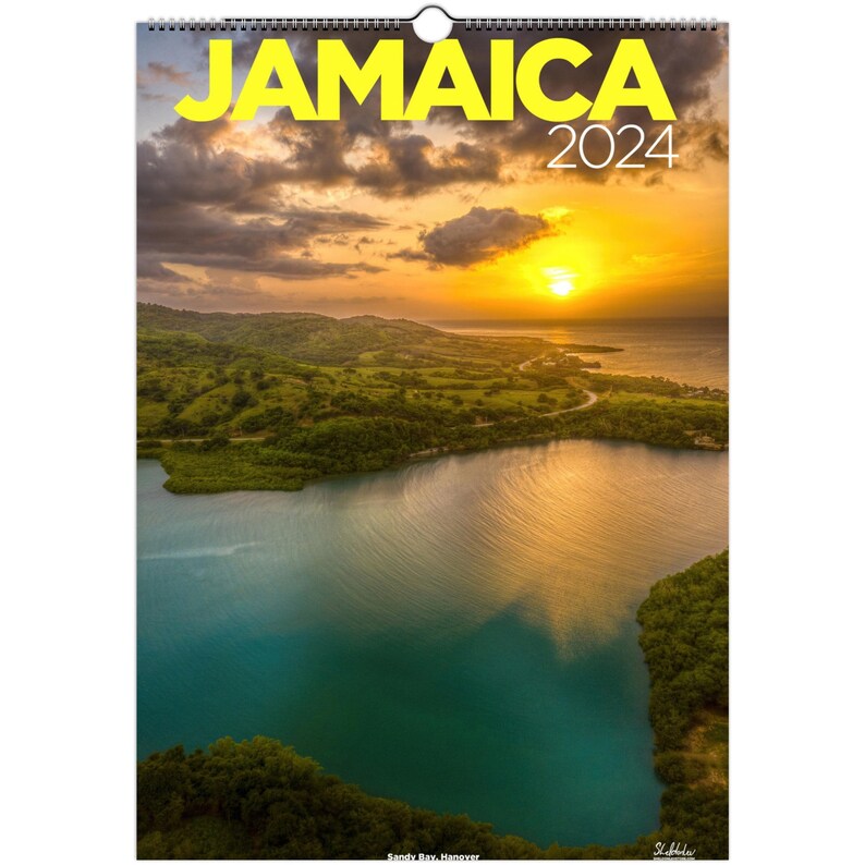 Jamaica Calendar 2024 With United Kingdom Holidays Etsy