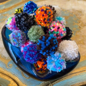 Pom Pom Cat Toy 1 &quot;Kitten Toys Assorti Multi Color (12, of 18 pack)