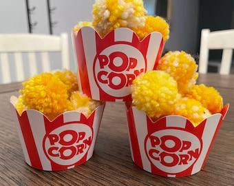 Catcorn, Pom Pom Cat Toy Popcorn (ensemble de 10 jouets)