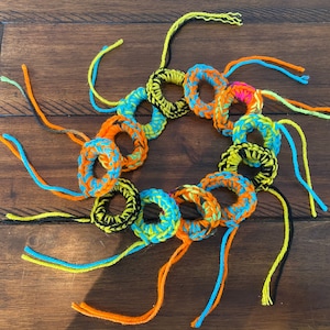 Catnip Infused Ring Toys (18 Pack) Cat Toy
