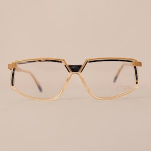CAZAL 337 Vintage NOS Mens Glasses 80s, Made in Germany, Famous Designers, Futuristic Glasses, Hip Hop Fashion, Gold Frame, Avant Garde