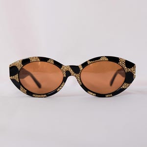 Lunettes de Soleil Vintage Rares Versace MOD. 480 – Logos Medusa Authentiques – État Neuf avec Boîte, Chiffon & Carte