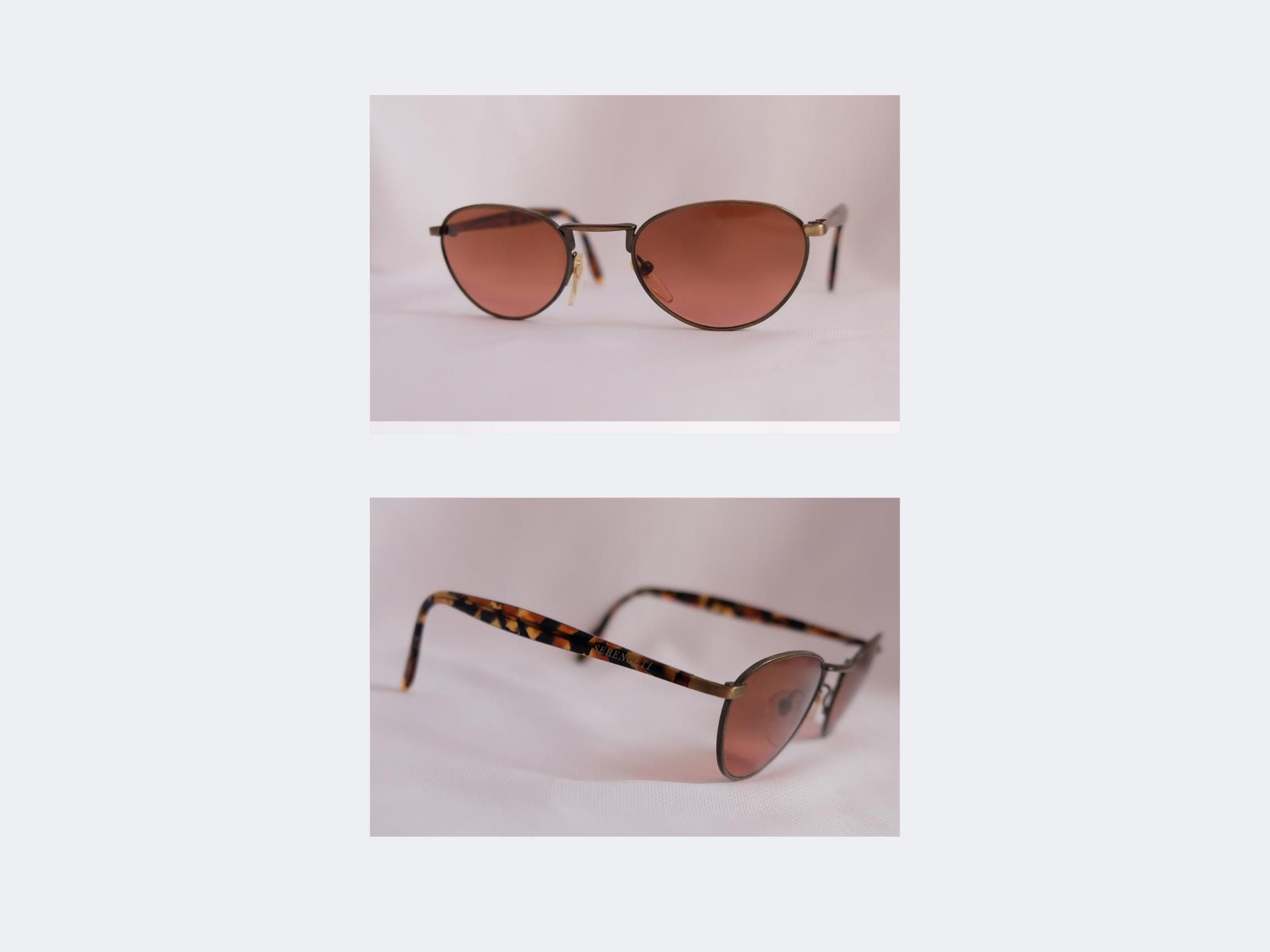 Vintage Serengeti Drivers 5393 v vintage Tortoiseshell Sunglasses Brown Lenses AUTHENTIC Vintage Serengeti Drivers Men 5413V Round  main image 4