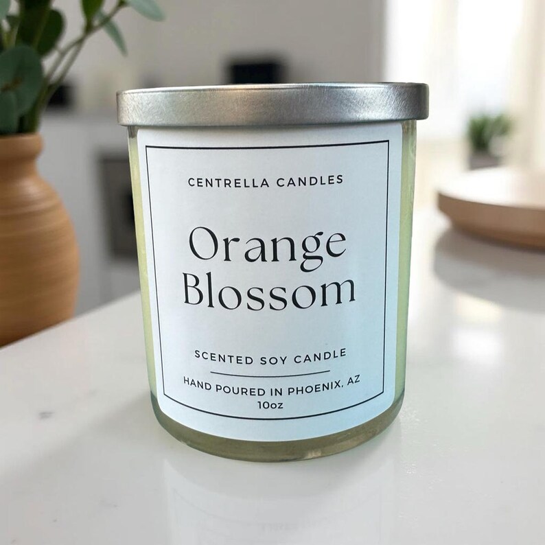 Orange Blossom Candle