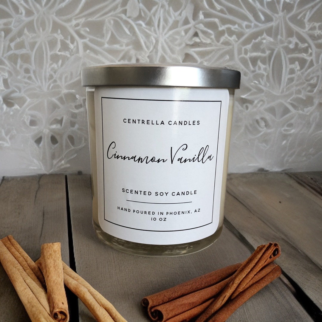 Dea Hand Poured Soy Wax Candle Vanila Fragrance main image 0