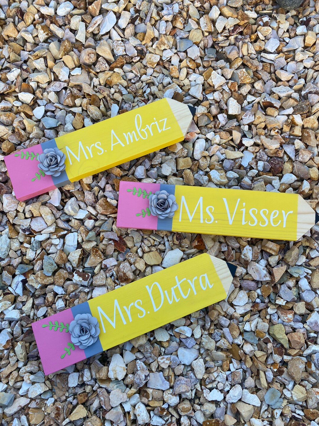 Teacher Name Plates Teacher Appreciation Gift Teacher Gift Etsy
